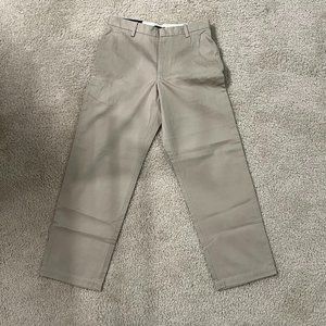 Banana Republic Gavin Chino Size 32x30 Straight Fit Casual Pants Tan Cotton
